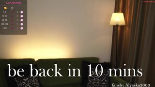 alyaska_2000 - Video  [Chaturbate] OhMiBod Lovelife Cuddle Virtual adult entertainment girl sexo-anal