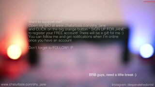 shy_jane - Video  [Chaturbate] slap cowgirl Athletic calves