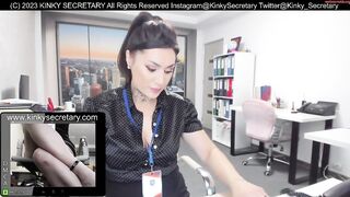 kinky_secretary Video  [Chaturbate] tiny oil huge dildo