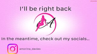 amorina_cum Video  [Chaturbate] intense craving kind and cordial pretty model