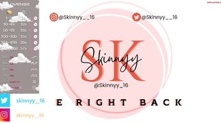 skinnyy_16 Video  [Chaturbate] fiery appetite old selfie queen