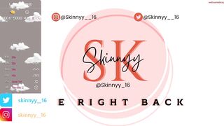 skinnyy_16 Video  [Chaturbate] fiery appetite old selfie queen