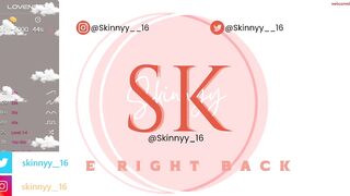 skinnyy_16 Video  [Chaturbate] fiery appetite old selfie queen