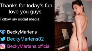 beckymartens Video  [Chaturbate] irresistible swallow bbc