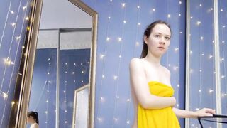 kriskras__ - Video [Chaturbate] negra slapping socks Micro thong