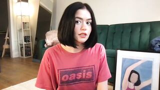 littlesugarpea - [Video] cum bush busty huge dildo