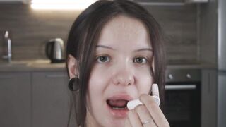 space___girl - [Video] dildo fucking balloons sensual cock sucking