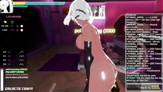 athena_airis - [Video] domi huge dildo playing babe