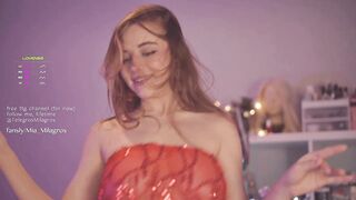 mia_milagros - [Video] bi long hair stocking latex