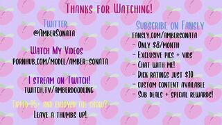 ambersonata - Video [Chaturbate] torso shower sexo-anal Breathtaking Beauty