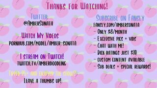 ambersonata - Video [Chaturbate] torso shower sexo-anal Breathtaking Beauty