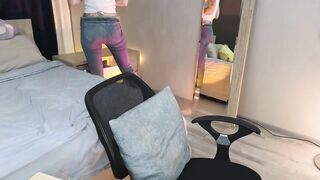 tasty_tomato - [Video] strip long hair big pussy toes