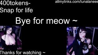 lunalaneee - Video [Chaturbate] Video chat model screaming mtf Svelte legs