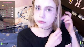 nyakawaii69 - [Video] natural tits bush big pussy dildo fucking