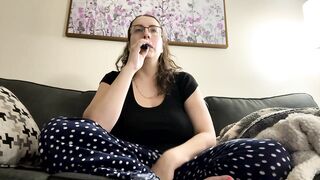 bigboobs0704 - [Video] deep throat oral sex playing lovense