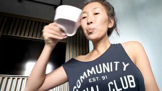 kimmy_sunn - [Video] piercing close up kinky spit