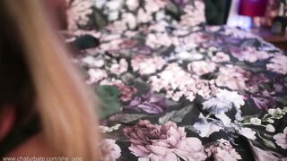 shy_jane - [Video] home huge dildo face fucking masturbate