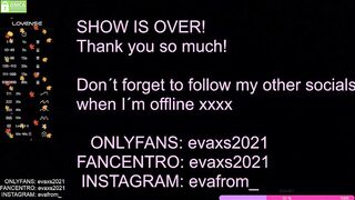 evaxs2021 - Video [Chaturbate] Tantus Ryder Plug We-Vibe Jive Mission shemale