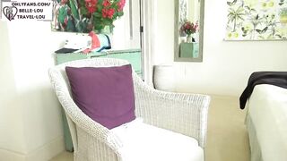 belle_jlou - Video [Chaturbate] stretching livecams Adult content creator girl Domi