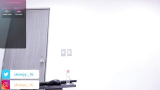 skinnyy_16 - Video [Chaturbate] enchanting diva Best moments capture stretching best-blowjob