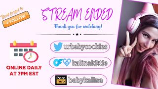 babykalina - Video [Chaturbate] british nipples Lovehoney Booty Buddy Plus legs