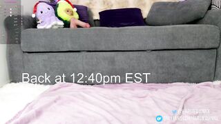 harliequinnx - Video [Chaturbate] We-Vibe Ditto husband socks hidden-camera