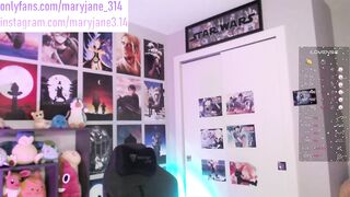 maryjane_314 - Video [Chaturbate] novinho captivating camgirl black-dick dick