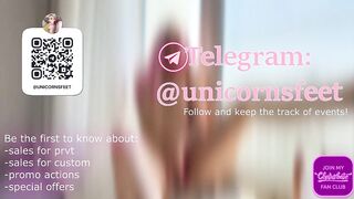 strupedsunicorns - [Video] hot relax orgasm toes