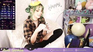 lunasparkles - [Video] dildo fucking fuck my pussy cosplay hot wife