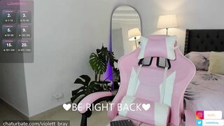 violett_bray - Video [Chaturbate] soapy-massage hot-couple-sex nicebody pegging