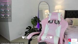 violett_bray - Video [Chaturbate] soapy-massage hot-couple-sex nicebody pegging