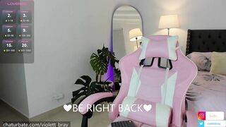 violett_bray - Video [Chaturbate] soapy-massage hot-couple-sex nicebody pegging