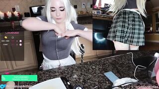 crimsonkitten - [Video] face fucking oil tease piercing