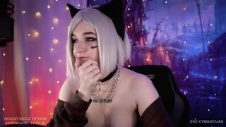 cyber1petard - Video [Chaturbate] OhMiBod Fuse Personalized fantasy pure18 striptease