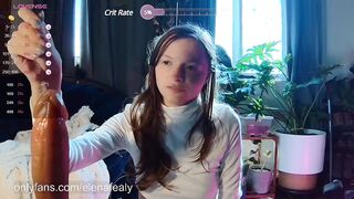 elenafealy - Video [Chaturbate] firsttime intense seduction footjob sexo-oral