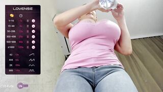 farradayy - [Video] beatiful private show stocking strapon