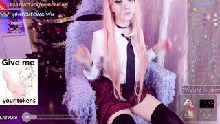 yourcutewaifu - [Video] adorable gorgeous footjob belly
