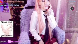 yourcutewaifu - [Video] adorable gorgeous footjob belly