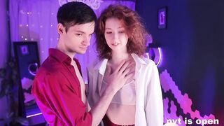 x_loui_and_sher_x - [Video] leggings handjob love party