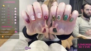 hungrickysanchez - [Video] big ass massage toes instagram