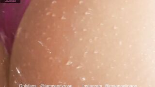 candy_rose_ - [Video] footjob sex toy dildo fucking home