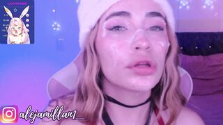 alejamillan1 - [Video] leggings cum show goddess hair pussy