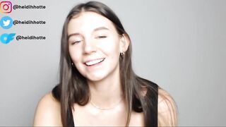 heidihotte - [Video] teen lesbian passive cock sucking