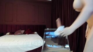 LorennAmeliy - [Stripchat] lovense shower topless-white fingering