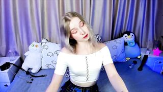 LilyStarlight - [New Stripchat] striptease-white shower flashing trimmed-white