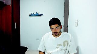 Himoreno25 - [Hot Stripchat] beardy flexing ejaculation leather