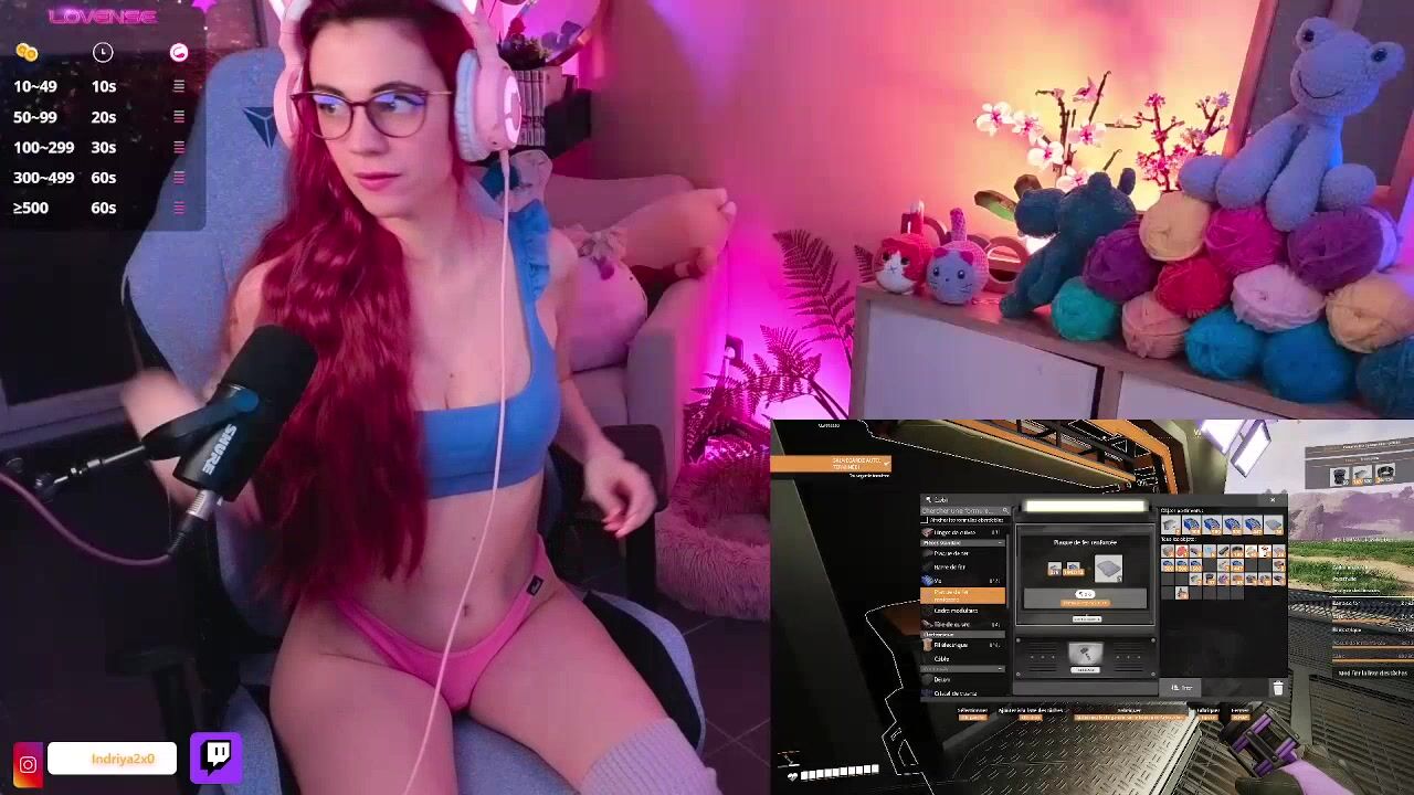 Indriya2x0 - [Live Stripchat] dirty-talk orgasm foot-fetish lovense