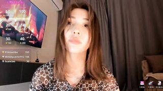 Dina_ice - [Live Stripchat] black-hair leather small-audience handjob