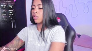 meganjames1 - [Live Stripchat] cooking brunettes colombian foot-fetish