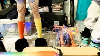 watermellonpussy - [Live Stripchat] camel-toe gagging striptease flashing